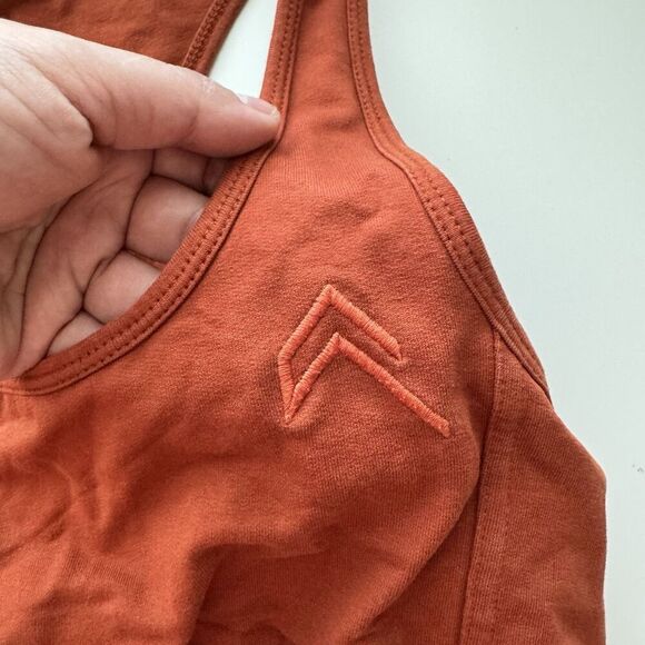 ONER Active Small Sports Bra Copper Bralette LOGO Racerback Classic Lounge - Picture 5 of 7